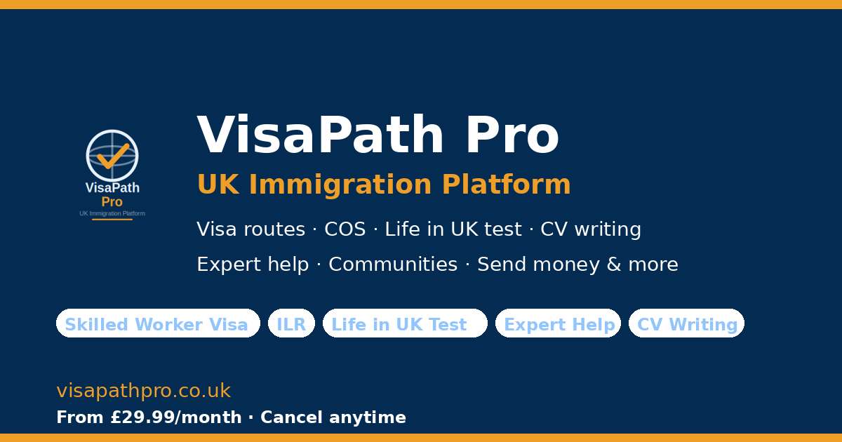UK CV Writing & Interview Preparation for Immigrants | VisaPath Pro